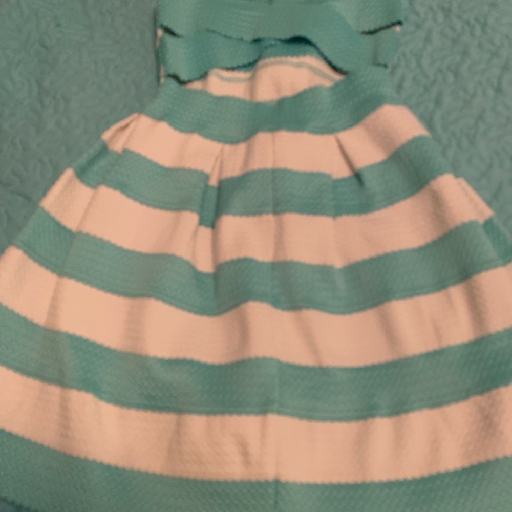 Teal dress